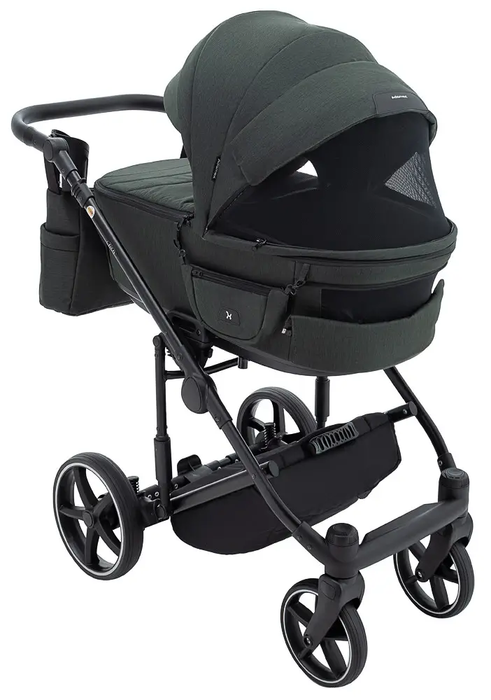 Детская коляска 2 в 1 Adamex Zico Lux TK-50 темно-зеленый